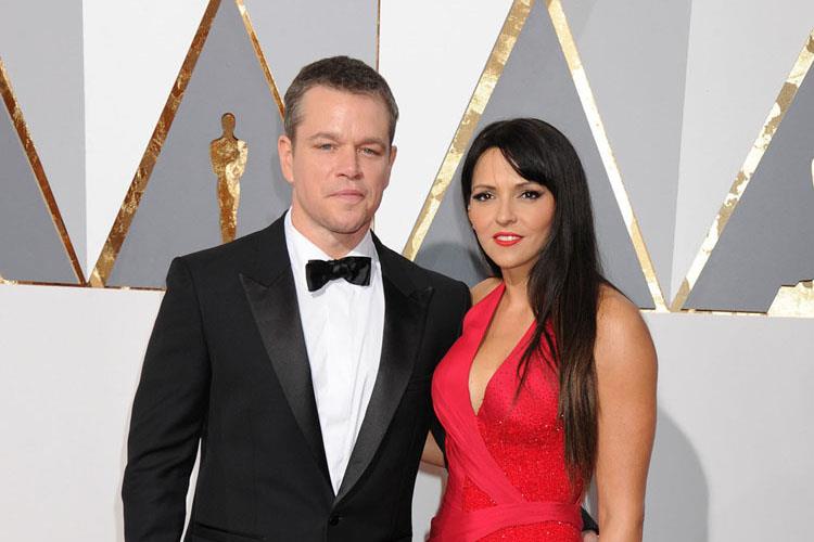 Kırmızı Halının En Beğenilen Çifti Matt Damon Ve Luciana Barroso!