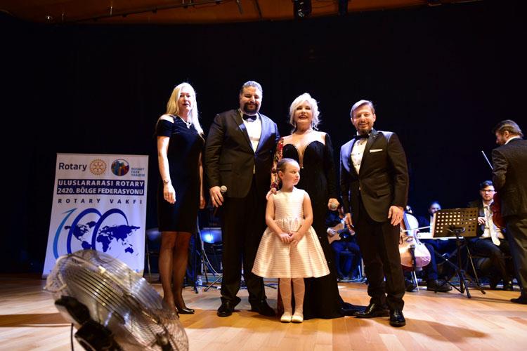 Uluslararas Rotary Vakfnn 100. Yl  Emel Sayn Konseri le Kutland