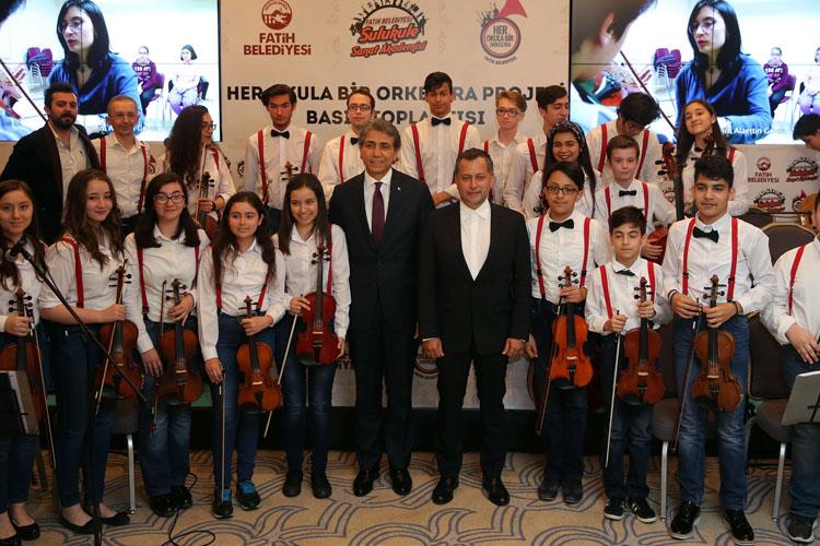 Fatih’te Her Okulun Bir Orkestrası Olacak