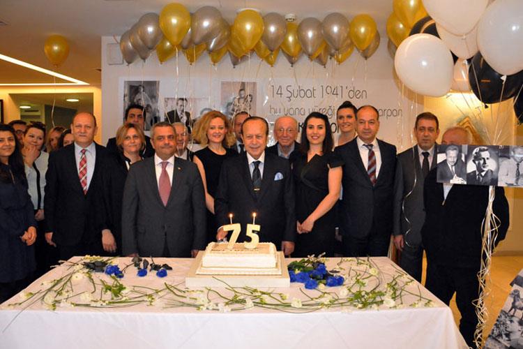 Yilmaz Ulusoy’a Çifte 75.Yaş Kutlamasi
