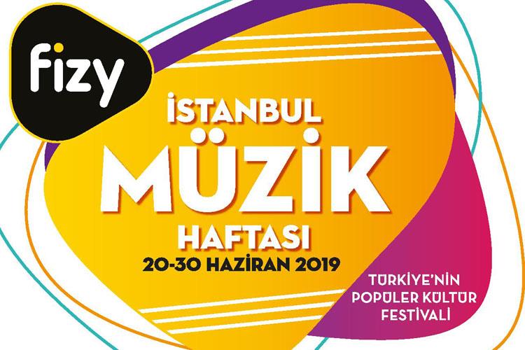 Türkiyenin lk ve Tek Popüler Kültür Festivalifizy stanbul Müzik Haftasbalyor