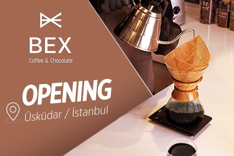 Bex Coffee Chocolate, Yeni Nesil Kahve Deneyimini İstanbul Üsküdar’a Taşıyor!
