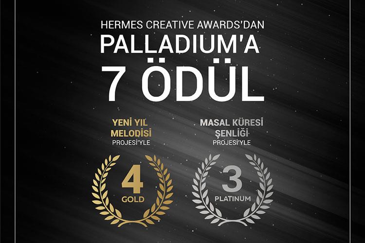 Hermesden Palladium Ataehir'e 7 Ödül Birden