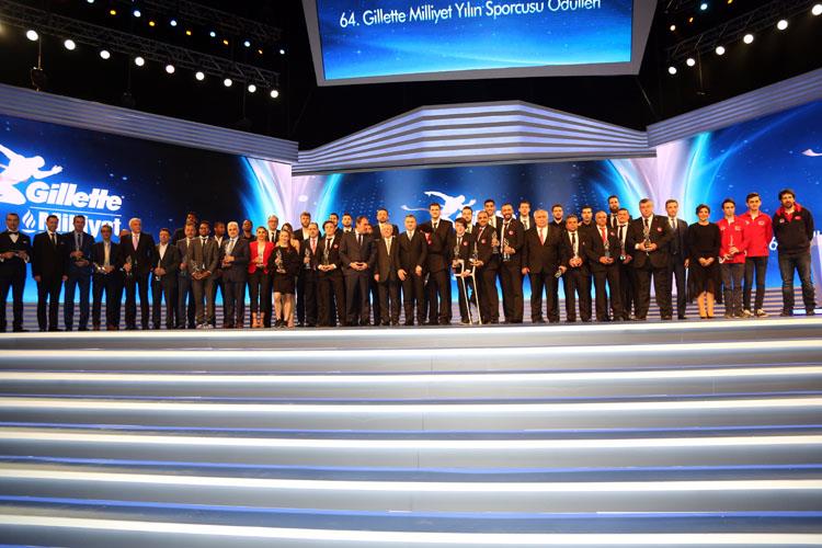 Gillette Milliyet Yln Sporcusu Ödülleri Sahiplerini Buldu 