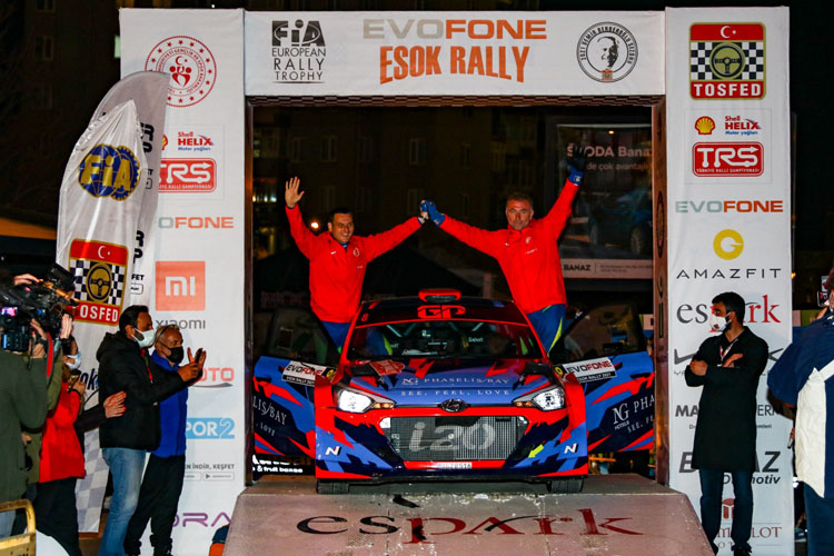 Erkan Güral, European Rally Trophy Esok Rally Eskiehir Yarna Katld 