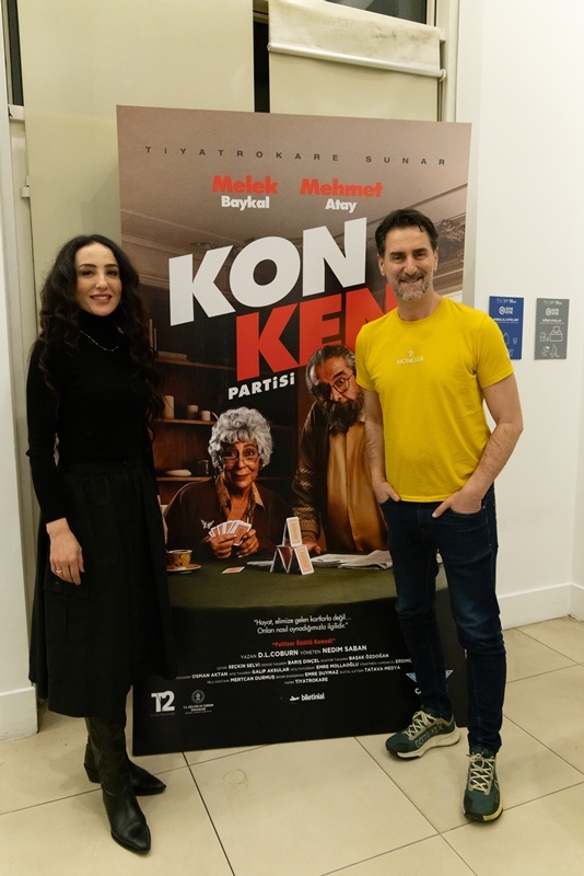 Tiyatrokare'nin Merakla Beklenen Yeni Oyunu "Konken Partisi"Nin Muhte�em Galas�na  Yo�un �lgi  