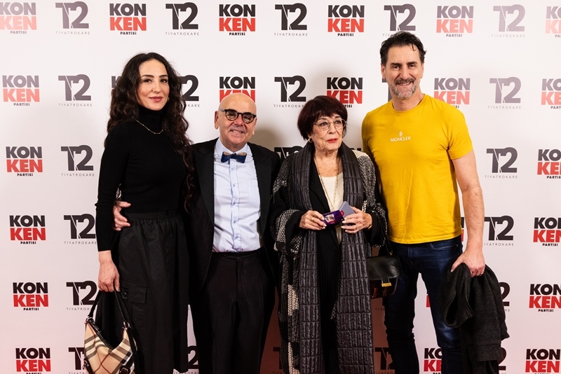 Tiyatrokare'nin Merakla Beklenen Yeni Oyunu "Konken Partisi"Nin Muhte�em Galas�na  Yo�un �lgi  