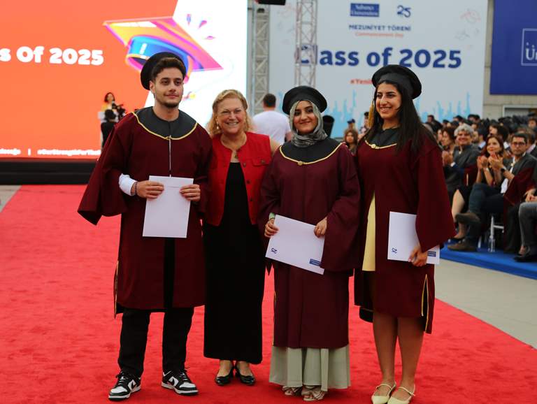 25. Yılını Geride Bırakan Sabancı Üniversitesi’nin 23. Dönem Lisans Ve 26. Dönem Lisansüstü Mezuniyet Töreni Gerçekleşti 25. Yılını Geride Bırakan Sabancı Üniversitesi’nin 23. Dönem Lisans Ve 26. Dönem Lisansüstü Mezuniyet Töreni Gerçekleşti