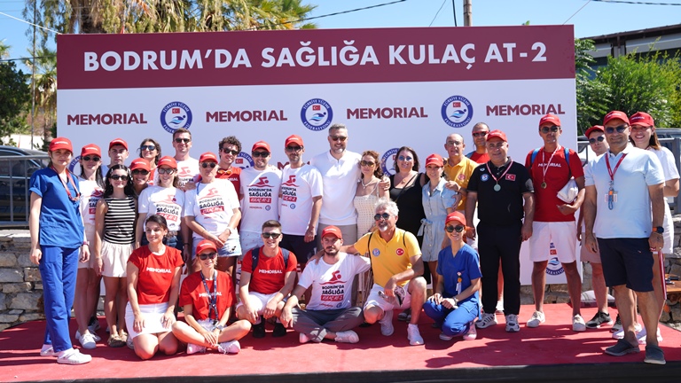 Memorial Sa�l�k Grubu ve Türkiye Yüzme Federasyonu Bodrum�da �kinci Kez Sa�l��a Kulaç Att� 