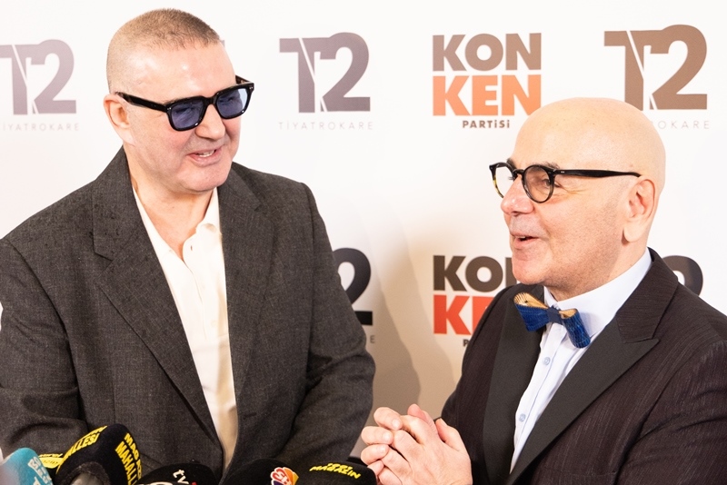 Tiyatrokare'nin Merakla Beklenen Yeni Oyunu "Konken Partisi"Nin Muhte�em Galas�na  Yo�un �lgi  