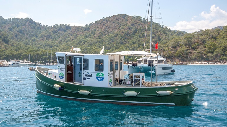 Garanti BBVA ve TURMEPA�dan Denizlere Mavi Nefes