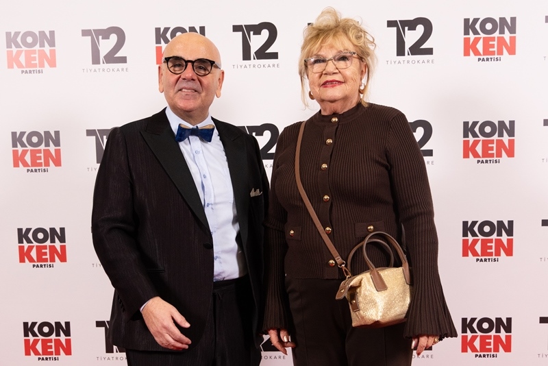 Tiyatrokare'nin Merakla Beklenen Yeni Oyunu "Konken Partisi"Nin Muhte�em Galas�na  Yo�un �lgi  