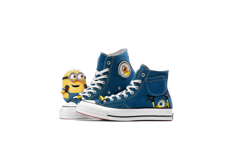 Converse x Minions, Muzipli�i Kanvasla Bulu�turuyor