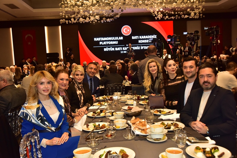 Kastamonulular Platformu Ve Bat� Karadeniz Konseyi'nin Birlik Ruhu �stanbul'da Ayn� Sofrada Bulu�tu 