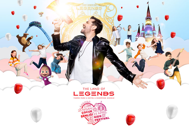 Kenan Douludan The Land Of Legends 23 Nisan Çocuk enlii Için Çocuklara Özel arki  Sonsuza Dek  Forevermore 