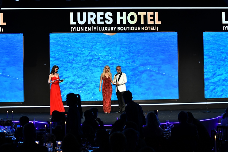 Lures Hotel : Yln En yi Luxury Boutque Hoteli Ödülünün Sahibi Oldu 