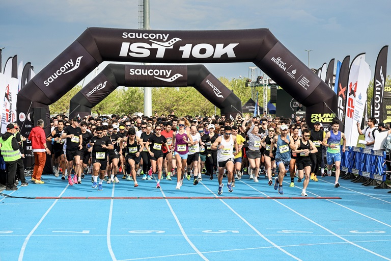 Saucony �stanbul 10K, Binlerce Ko�ucunun Kat�l�m�yla Tamamland�