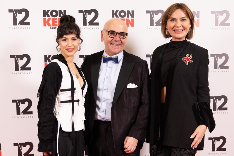 Tiyatrokare'nin Merakla Beklenen Yeni Oyunu "Konken Partisi"Nin Muhte�em Galas�na  Yo�un �lgi  