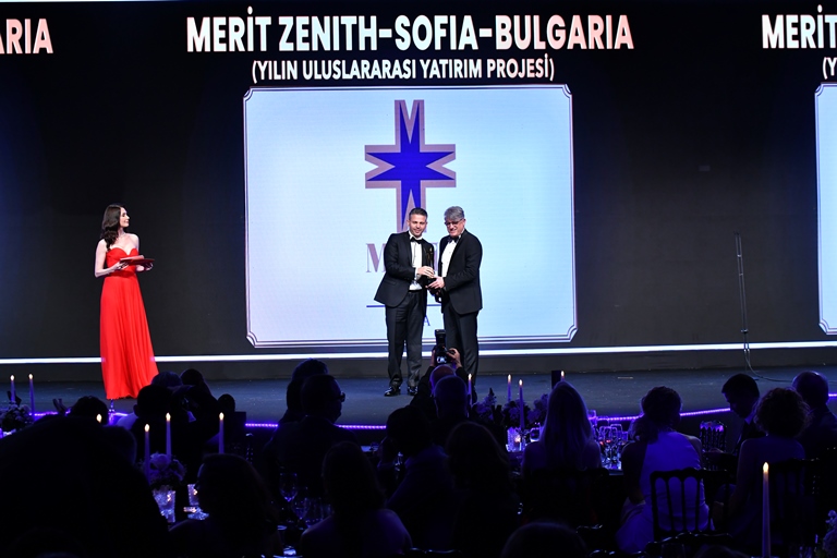 Merit Zenth-Sofa-Bulgara :  Yln Uluslararas Yatrm Projesi Ödülüne Layk Görüldü 