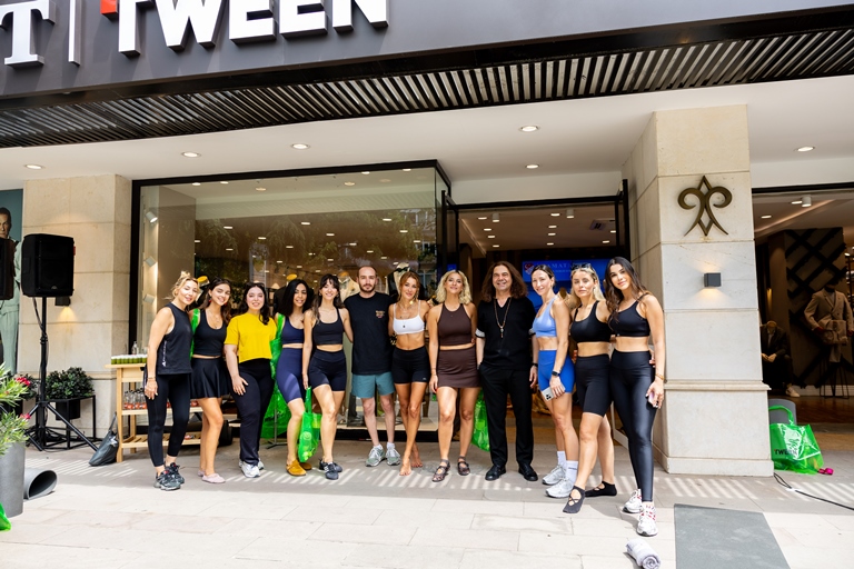 Damat Tween, Stilde Nefes Etkinlii le  Moda Ve Yoga Severleri Buluturdu