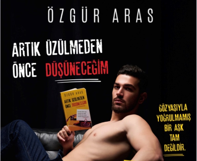 Erkekler de ayr�l�rken üzülür� Özgür Aras��n yeni kitab� ezber bozuyor