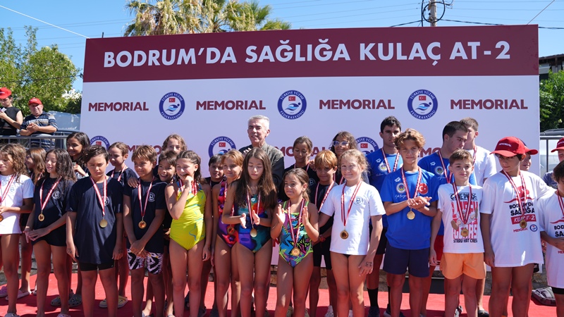 Memorial Sa�l�k Grubu ve Türkiye Yüzme Federasyonu Bodrum�da �kinci Kez Sa�l��a Kulaç Att� 