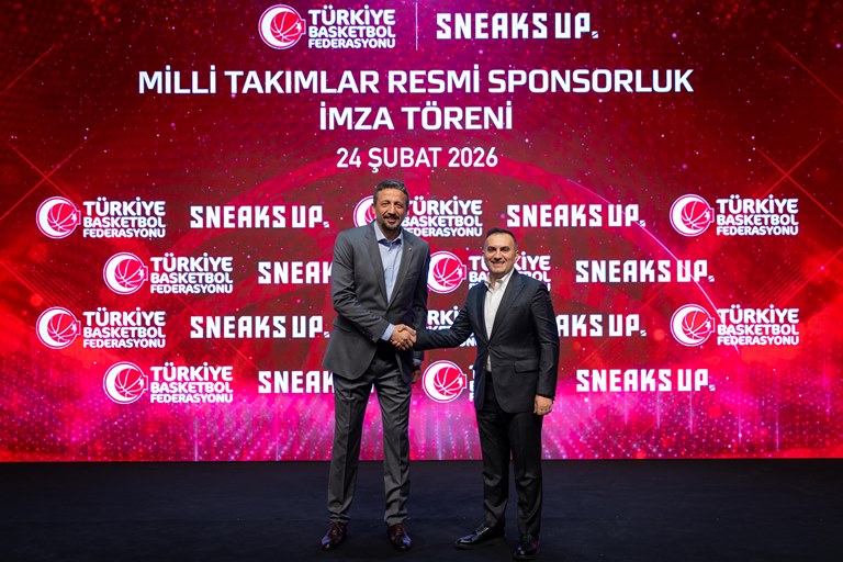 Sneaks Up, Milli Tak�mlar Resmi Sponsoru Oldu