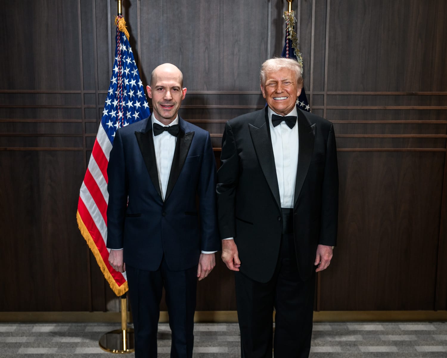 ABD Ba�kan� Donald J. Trump, Haydar Çolako�lu�nu Va�ington D.C.�De Kabul Etti 