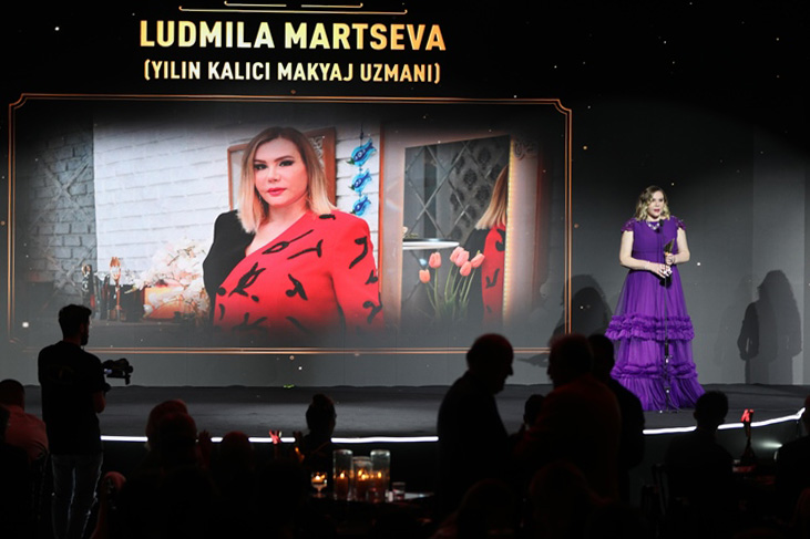 Ludmila Martseva: “Yılın Kalıcı Makyaj Uzmanı” Seçildi