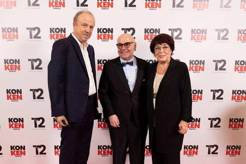 Tiyatrokare'nin Merakla Beklenen Yeni Oyunu "Konken Partisi"Nin Muhte�em Galas�na  Yo�un �lgi  