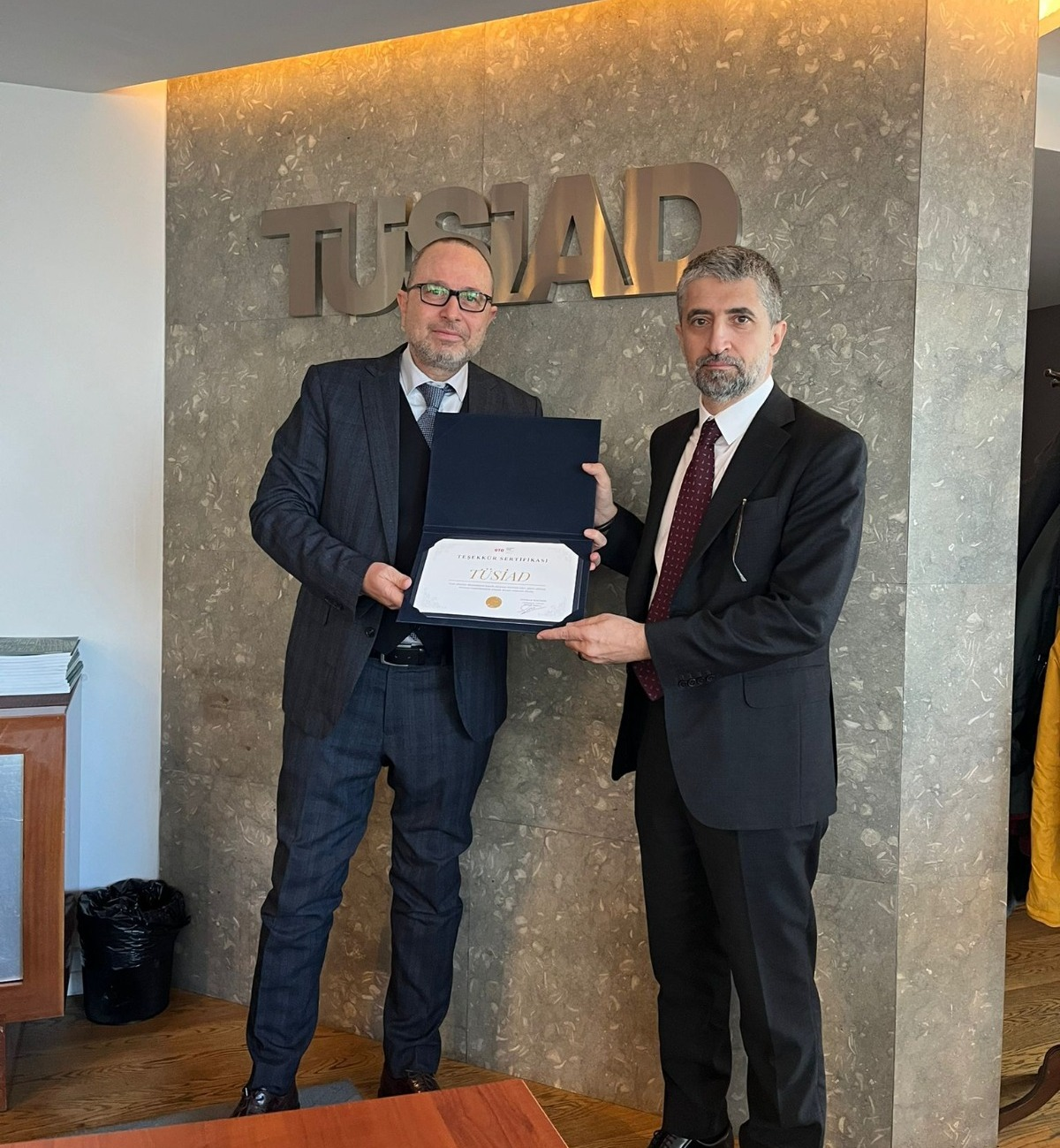 Gastronomi Turizmi Derne�i�nden TÜS�AD�a Ziyaret 