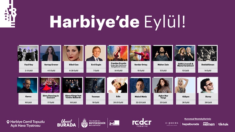 Harbiye Aç�k Hava Eylül�de De Müzikseverleri Bulu�turuyor 