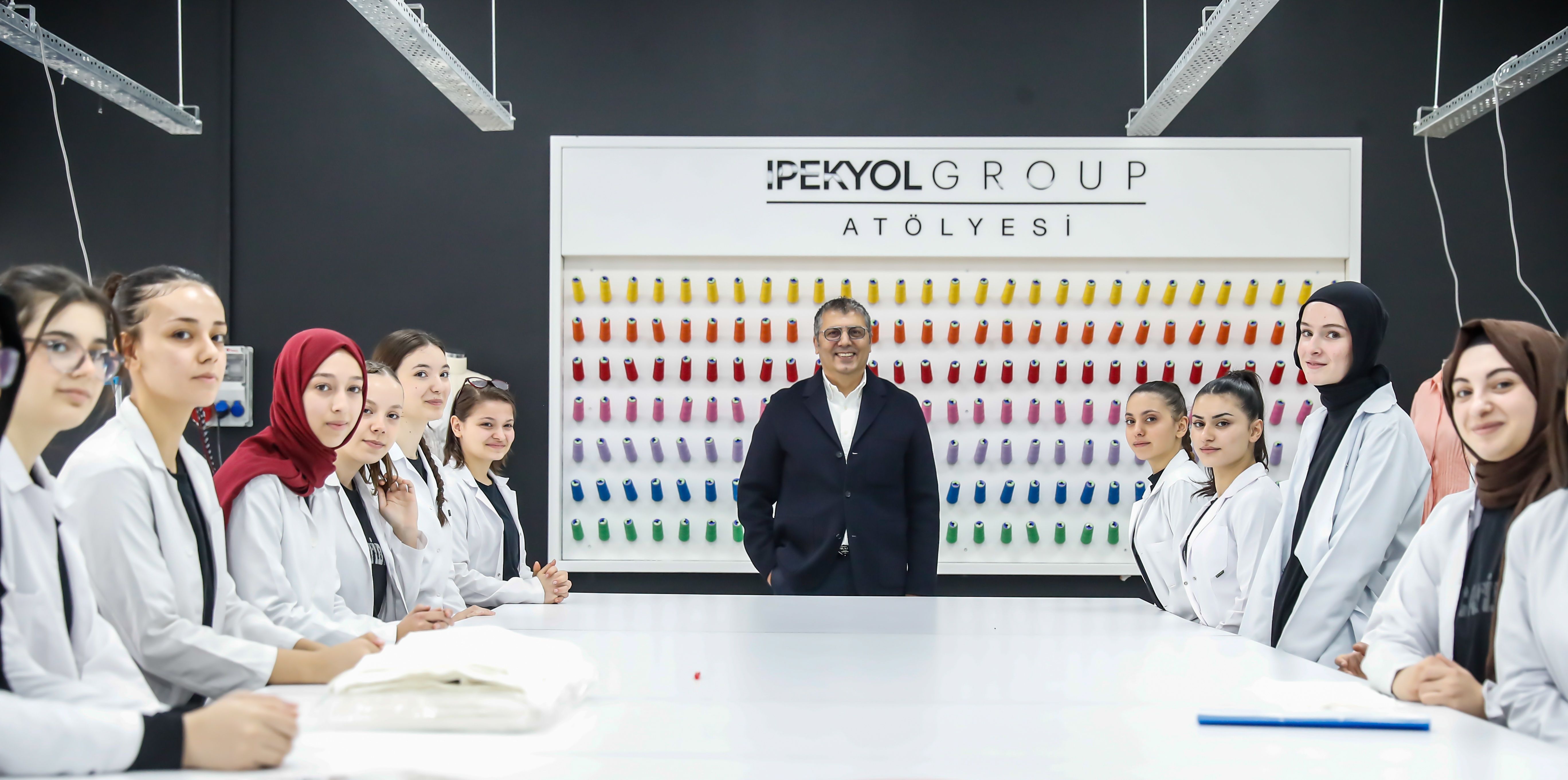 Ipekyol Group�tan Mesleki E�itime Güçlü Destek: Türkiye�nin �lk K�z Meslek Lisesinde Atölye Hayata Geçti