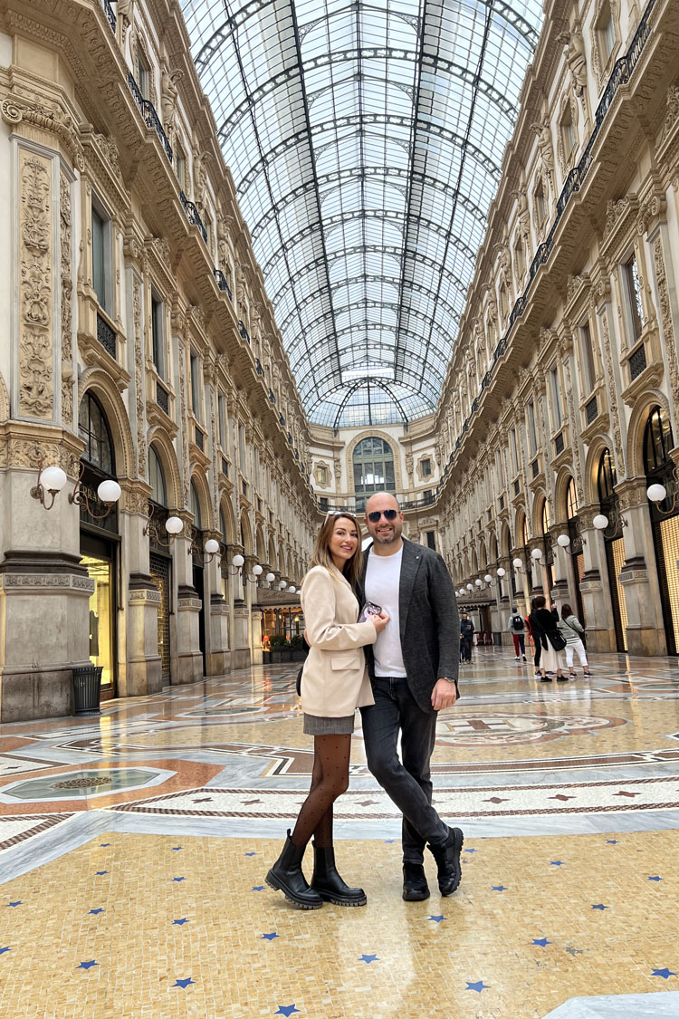 Volkan-Müjde Arıcı:Evliliklerinin 9. Yılında Milano’da Aşk Tazelediler