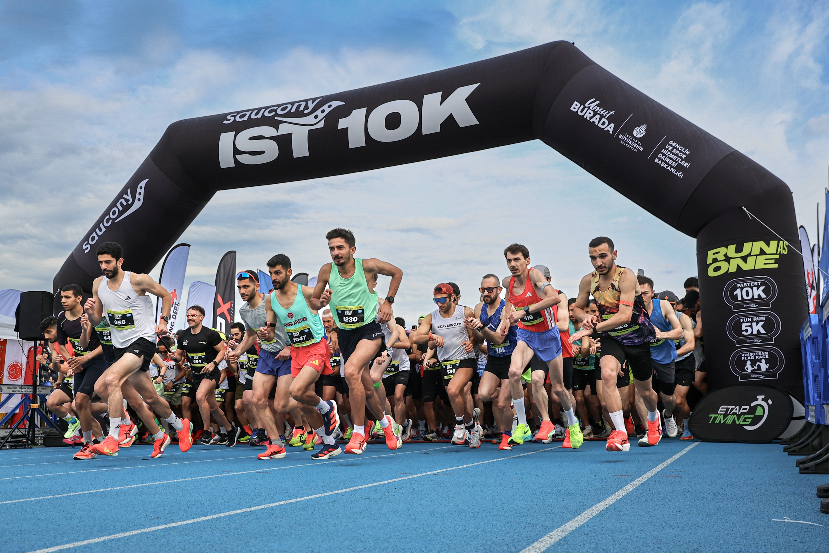 Saucony �stanbul 10K, Binlerce Ko�ucunun Kat�l�m�yla Tamamland�