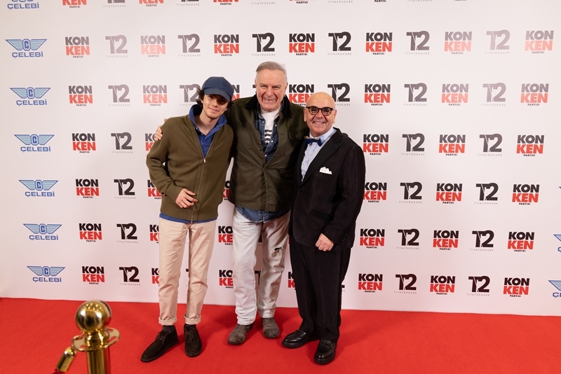 Tiyatrokare'nin Merakla Beklenen Yeni Oyunu "Konken Partisi"Nin Muhte�em Galas�na  Yo�un �lgi  