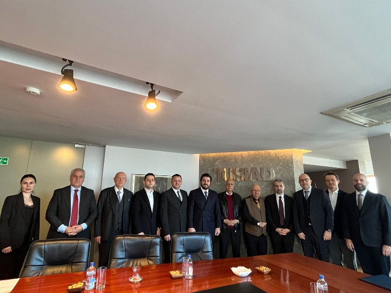 Gastronomi Turizmi Derne�i�nden TÜS�AD�a Ziyaret 