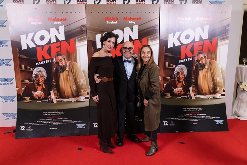 Tiyatrokare'nin Merakla Beklenen Yeni Oyunu "Konken Partisi"Nin Muhte�em Galas�na  Yo�un �lgi  