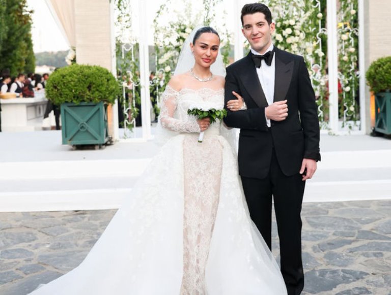 Aslan Kemal Gülman- Maram Mekhdeva :   Esma Sultan Yalsnda Görkemli Bir Törenle Evlendiler 