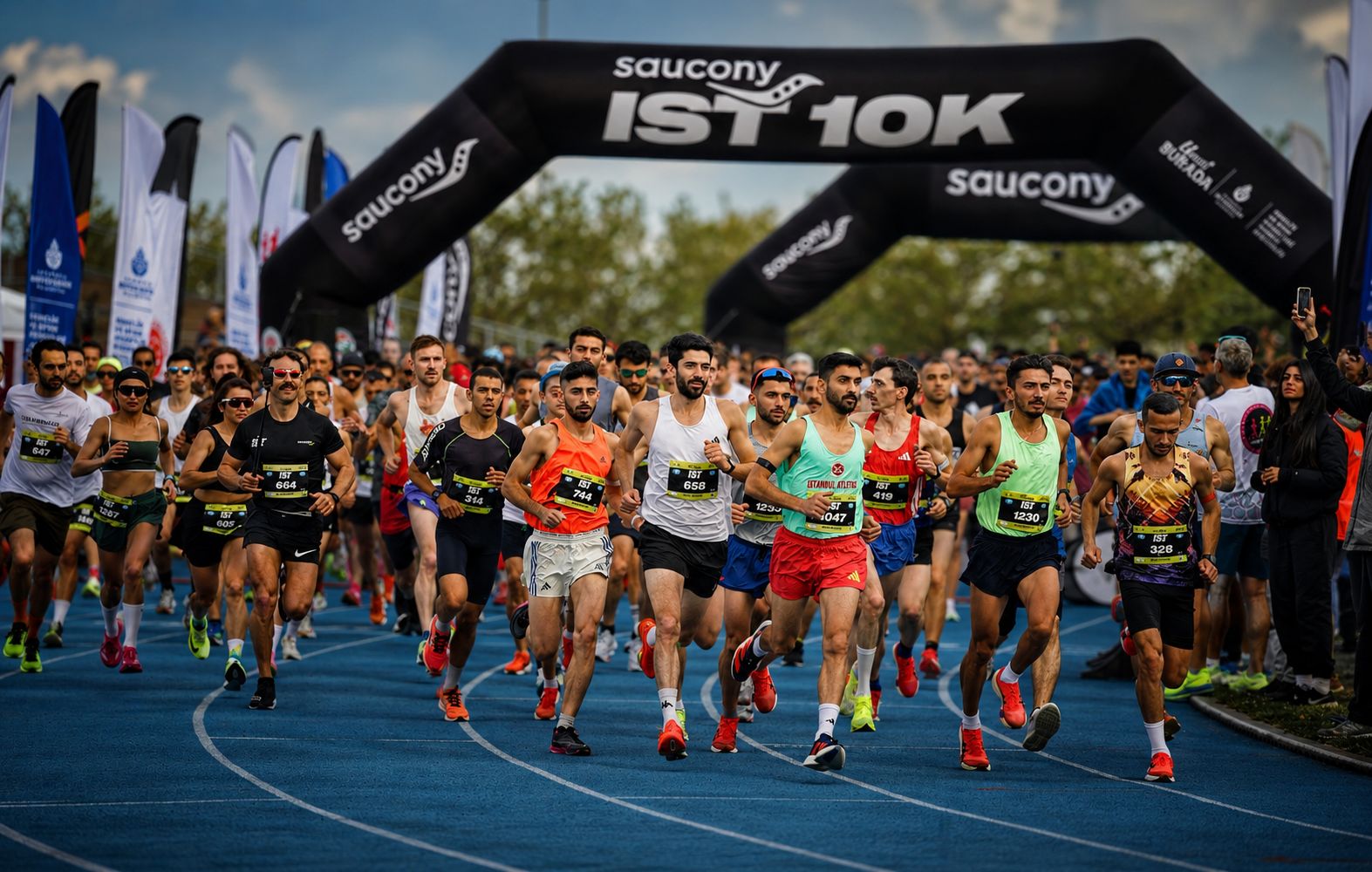 Saucony �stanbul 10K, Binlerce Ko�ucunun Kat�l�m�yla Tamamland�