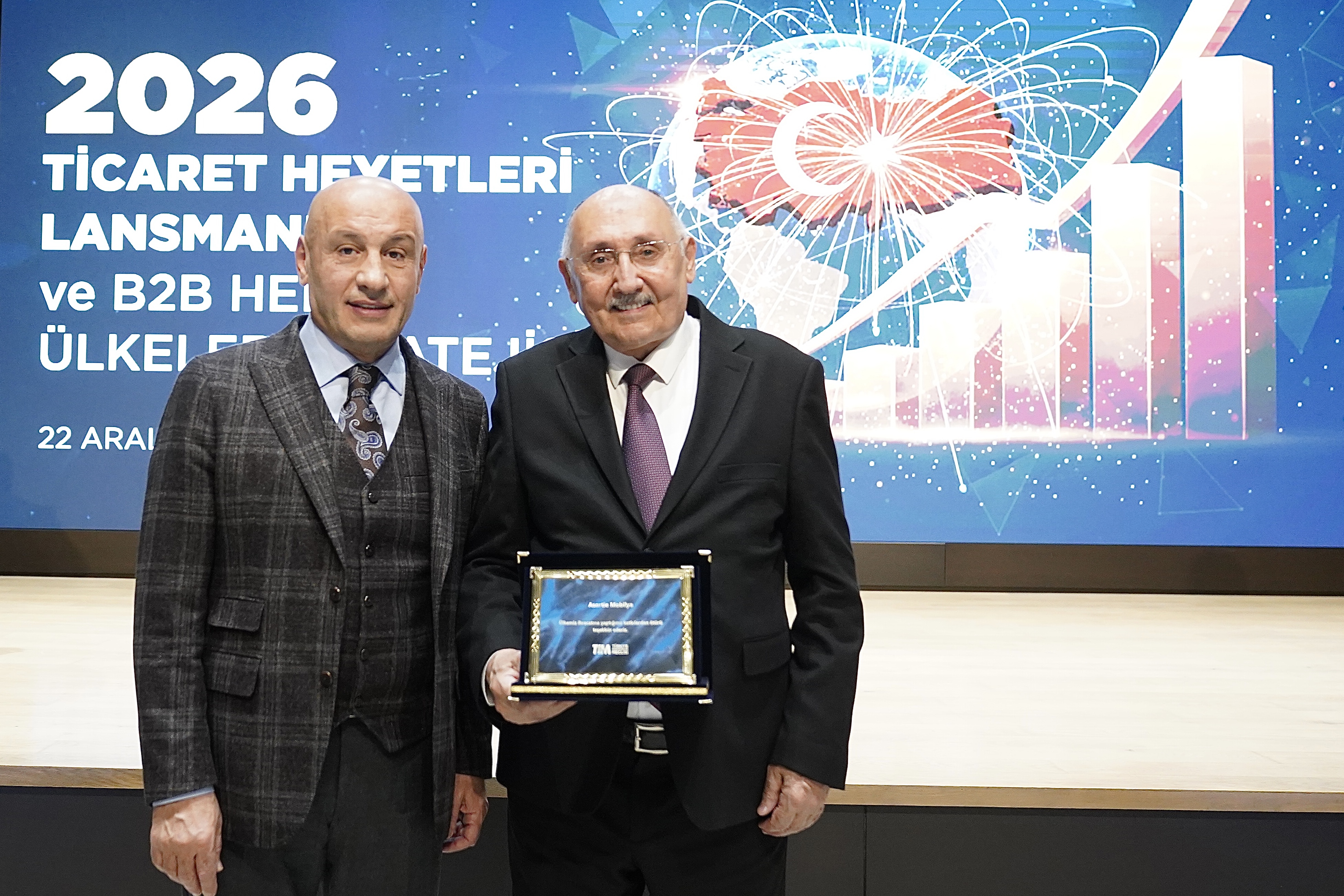 Asortie Mobilya�ya  Türkiye �hracatç�lar Meclisi�nden Büyük Onur