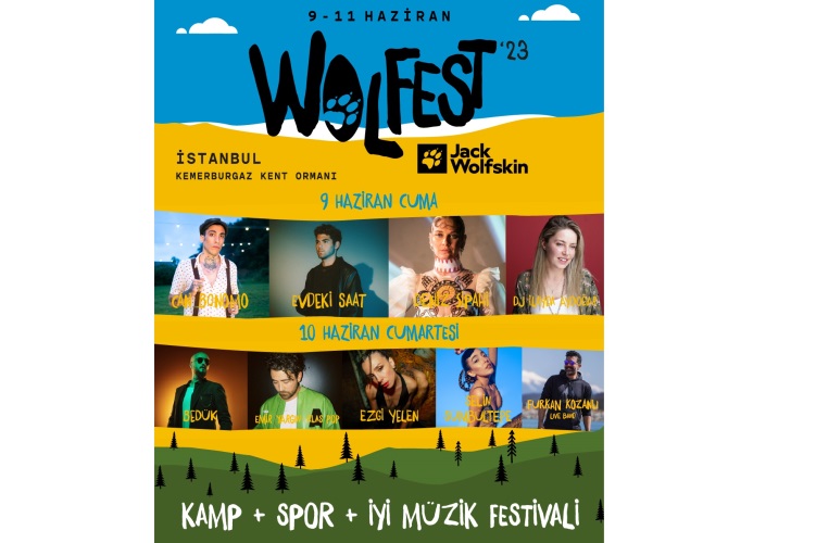 Uluslararas Outdoor ve Müzik Festivali Wolfest23, Dopdolu Bir Programla Geliyor